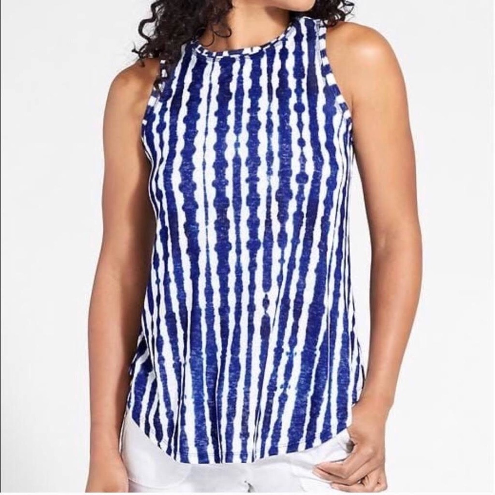 Athleta Tie Dye Brezzy Tank Tee